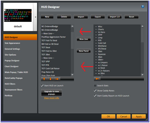 no pop up holdem manager 2