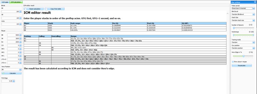 ICM Calculator