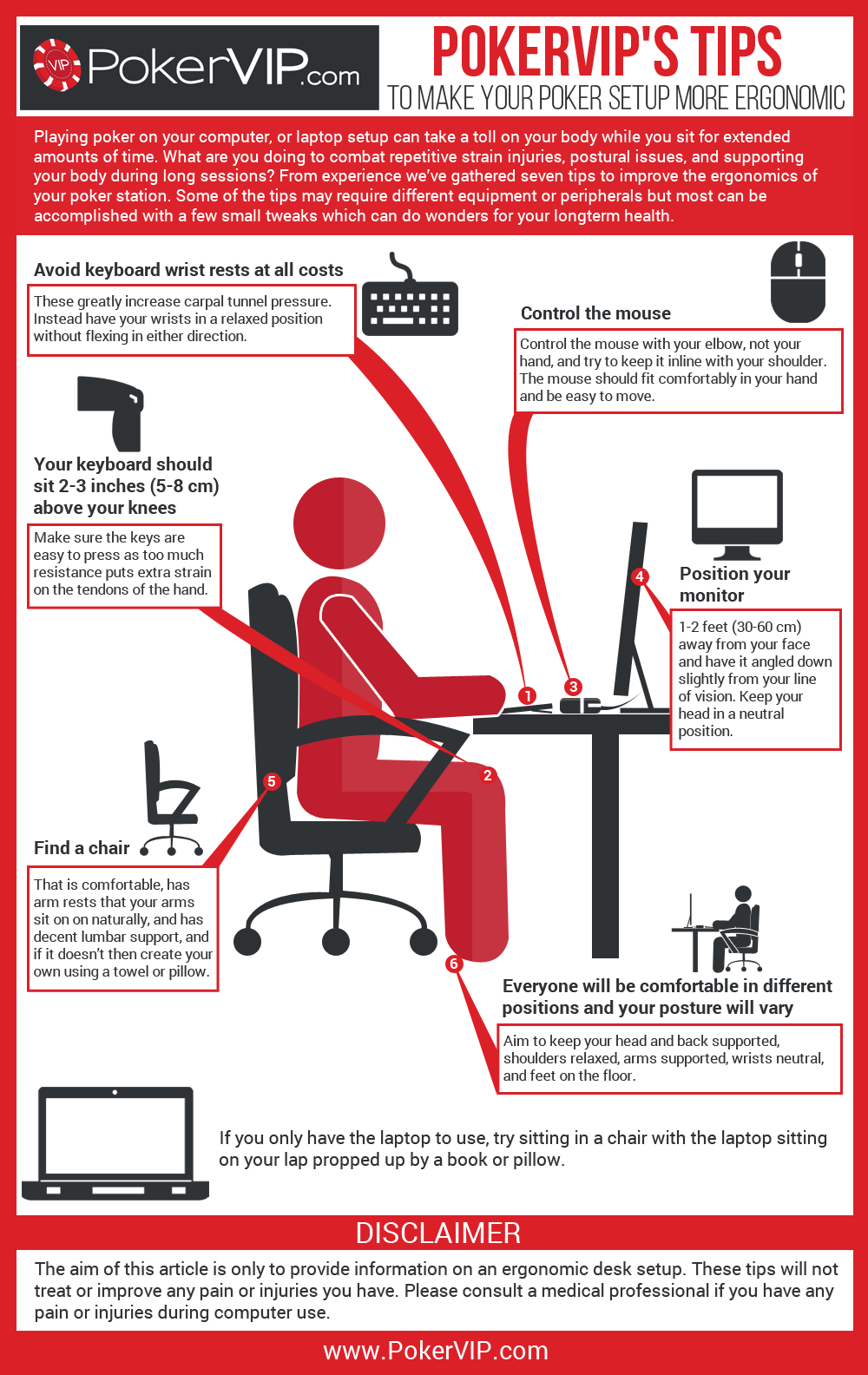 Make your poker setup more ergonomic